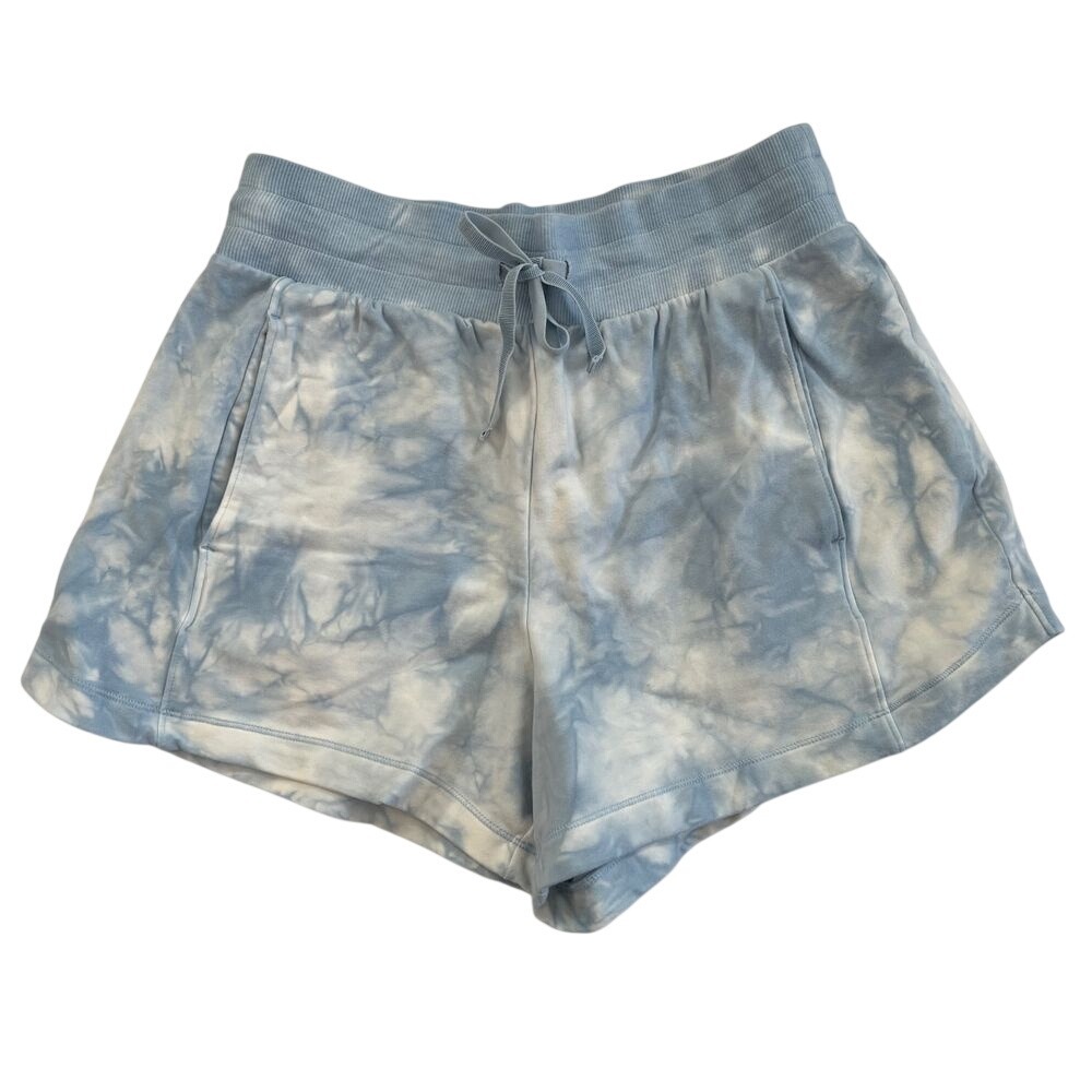 All In Motion Baby Blue Tye Dye Shorts, All In Motion Light Blue Marble 264
